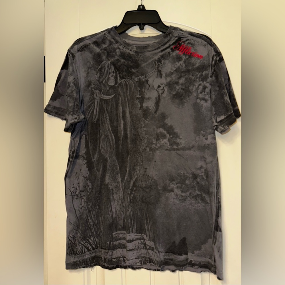 Affliction men’s shirt size medium -  RARE